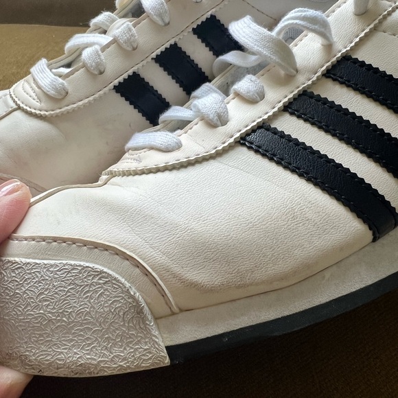 Adidas Samoa Shoes 7 women’s white navy - Picture 2 of 8